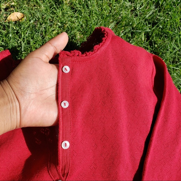 Lucky Brand heart ribbed long sleeve - Picture 4 of 5